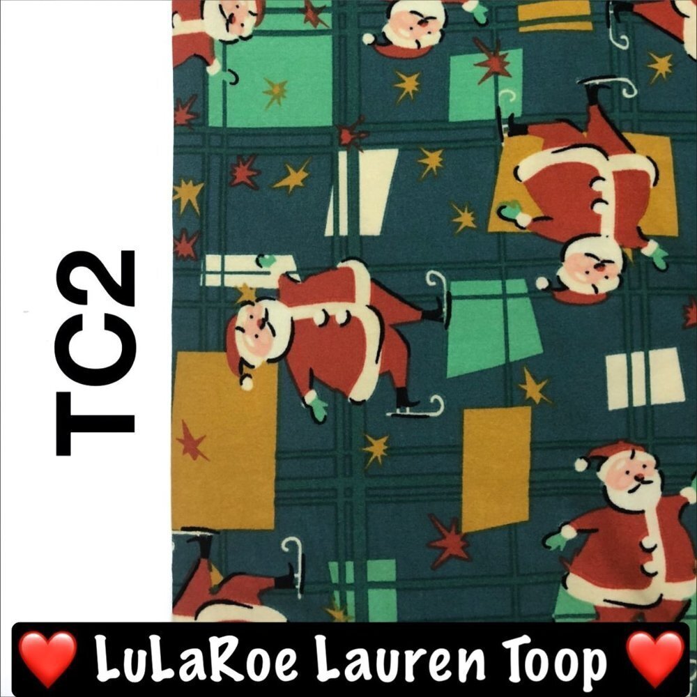 LuLaRoe Christmas TC2 Leggings brand new
